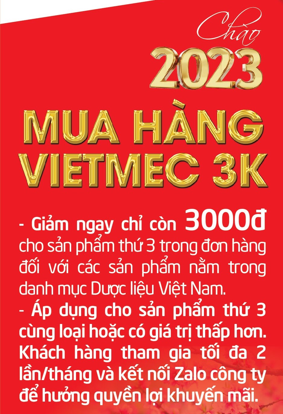 Mừng năm mới 2023 – Ra VIETMEC mua hàng 3K